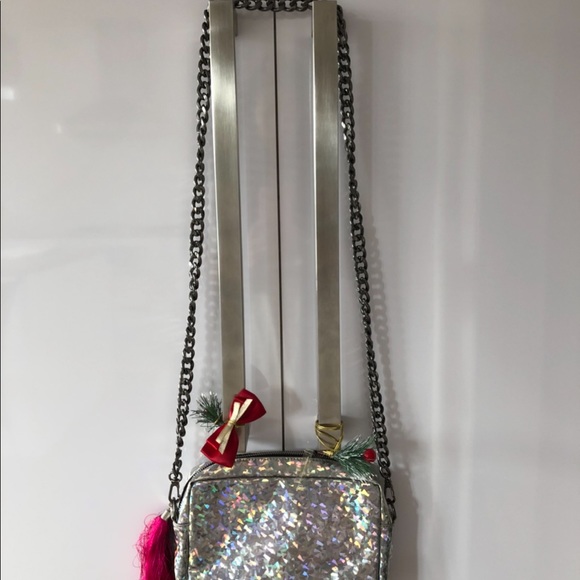 Silver iridescent shoulder bag - Picture 6 of 7